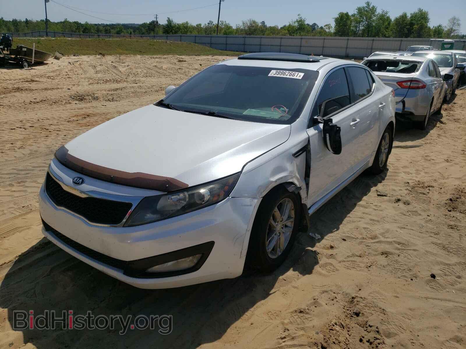 2013 KIA OPTIMA - VIN: KNAGM4A70D5376709 - Фото 2