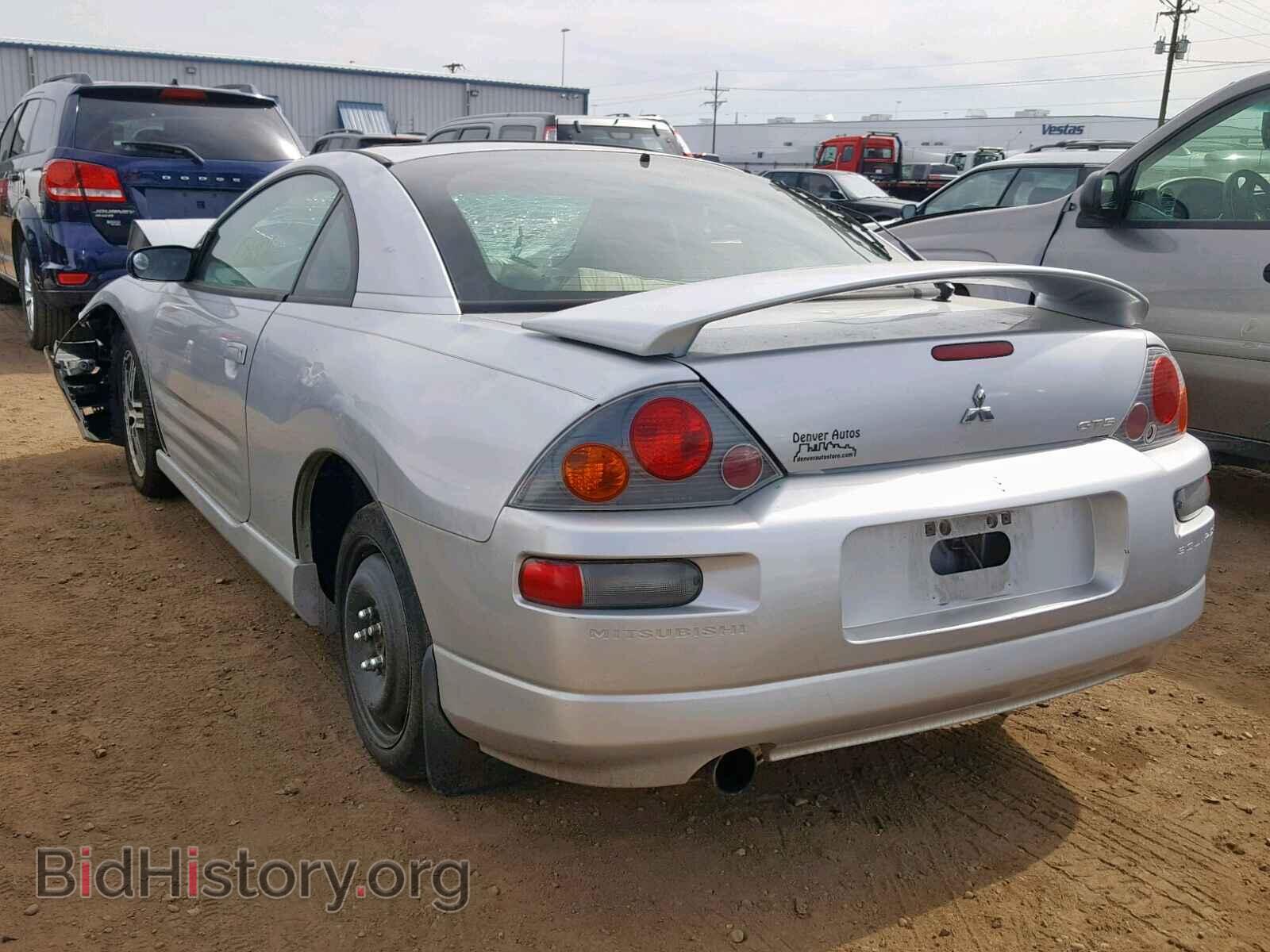 2003 MITSUBISHI ECLIPSE - VIN: 4A3AC74H73E166346 - Фото 3