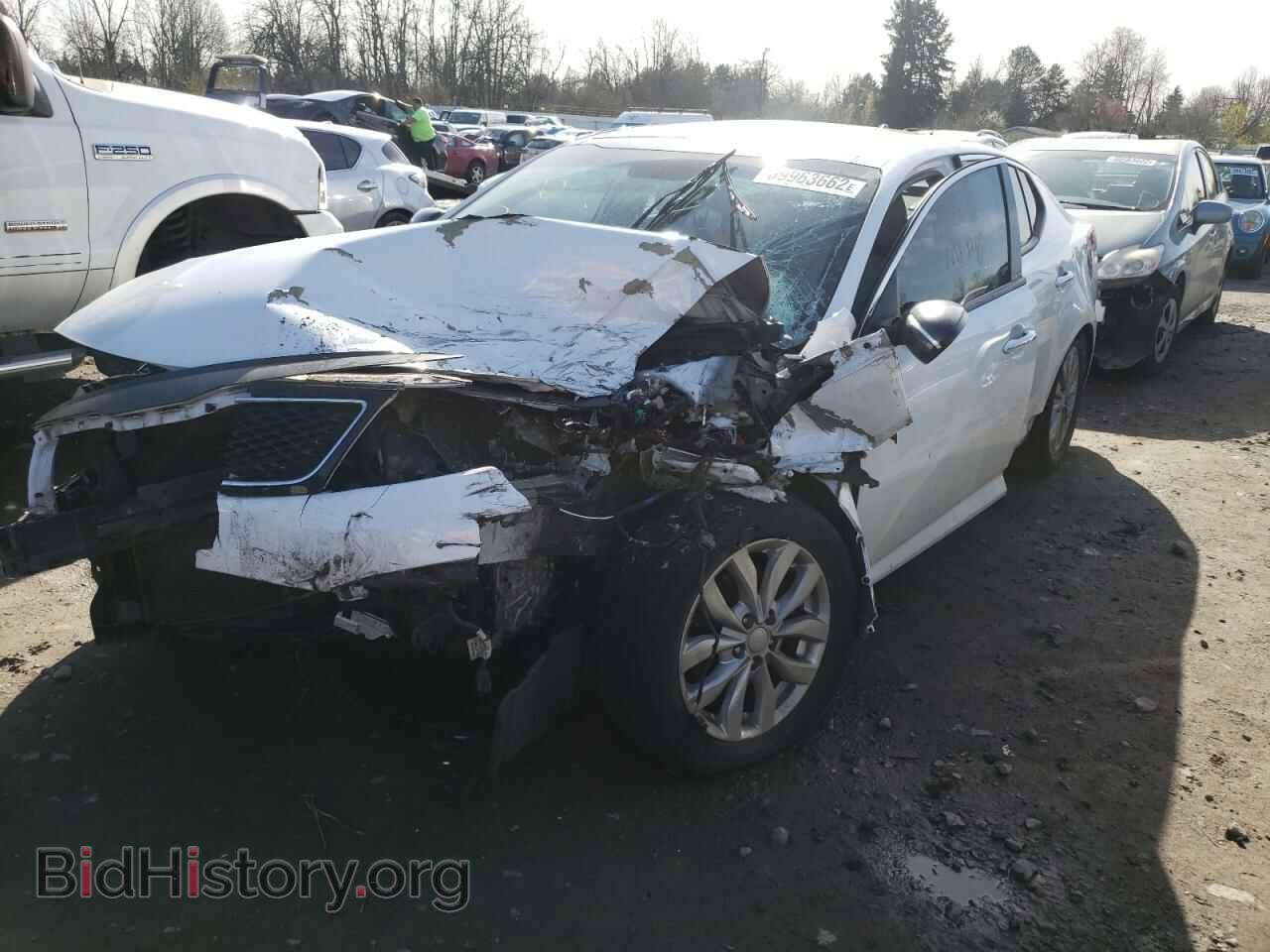 2015 KIA OPTIMA - VIN: 5XXGN4A72FG382705 - Фото 2