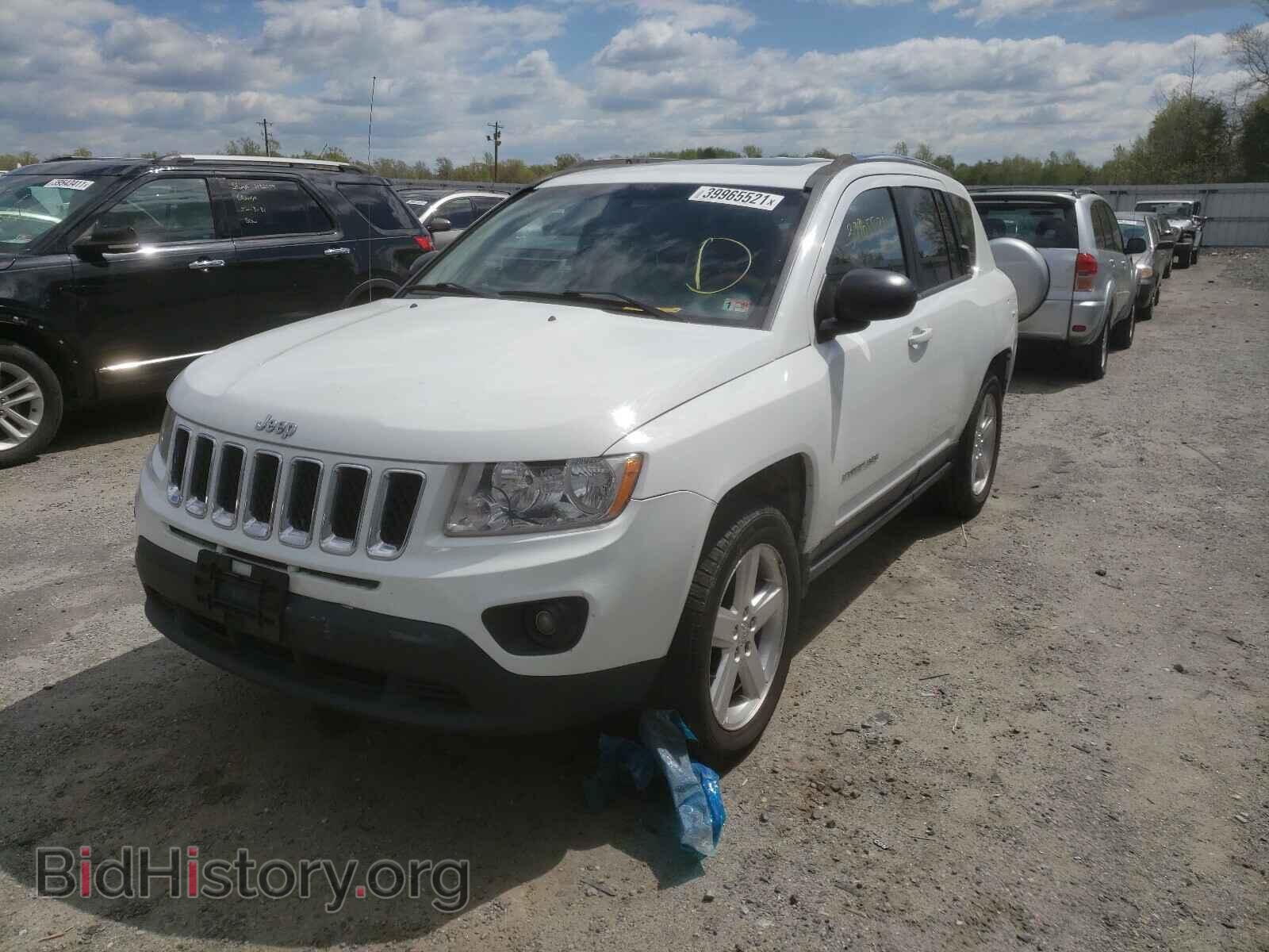 2012 JEEP COMPASS - VIN: 1C4NJDCB6CD633462 - Фото 2