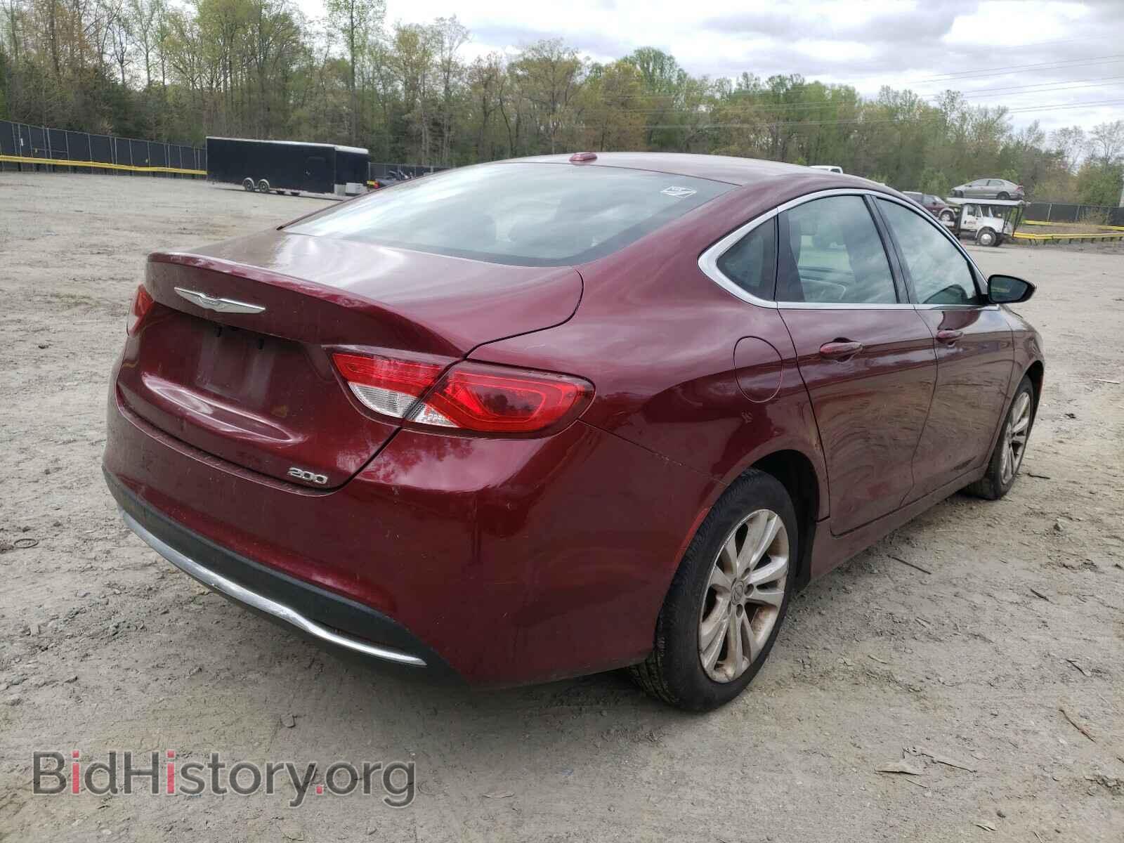 2015 CHRYSLER 200 - VIN: 1C3CCCAB8FN719647 - Фото 4