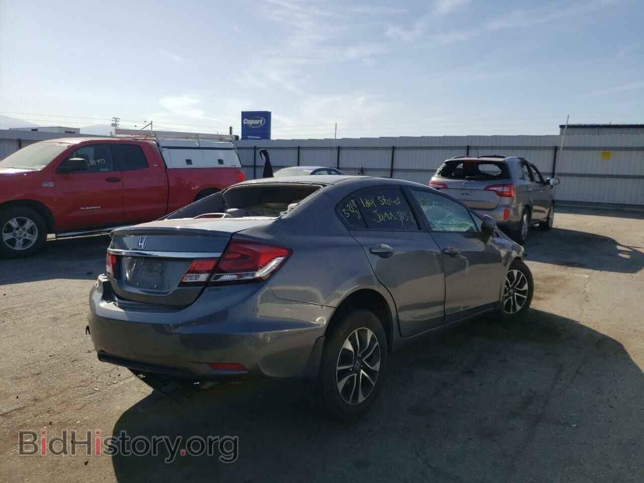 2013 HONDA CIVIC - VIN: 19XFB2F81DE269716 - Фото 4