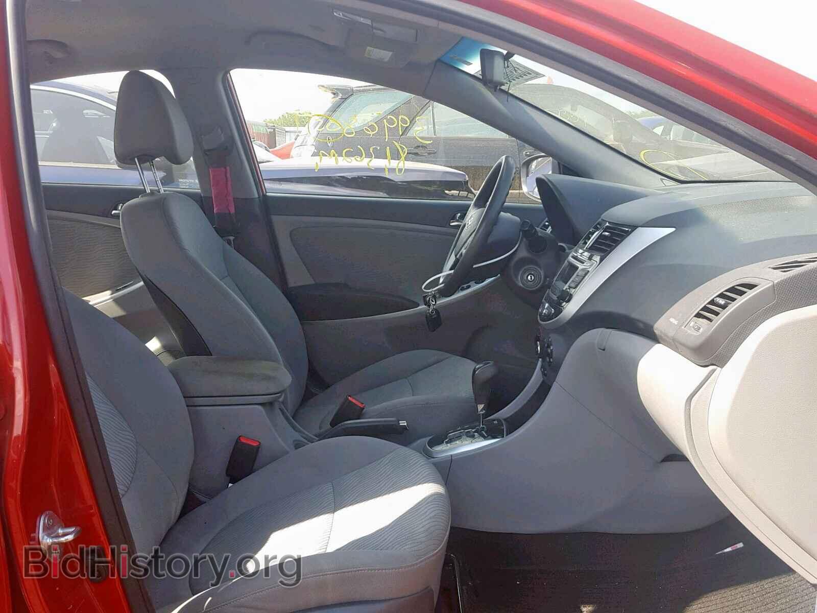 2014 HYUNDAI ACCENT - VIN: KMHCU4AE2EU676853 - Фото 5
