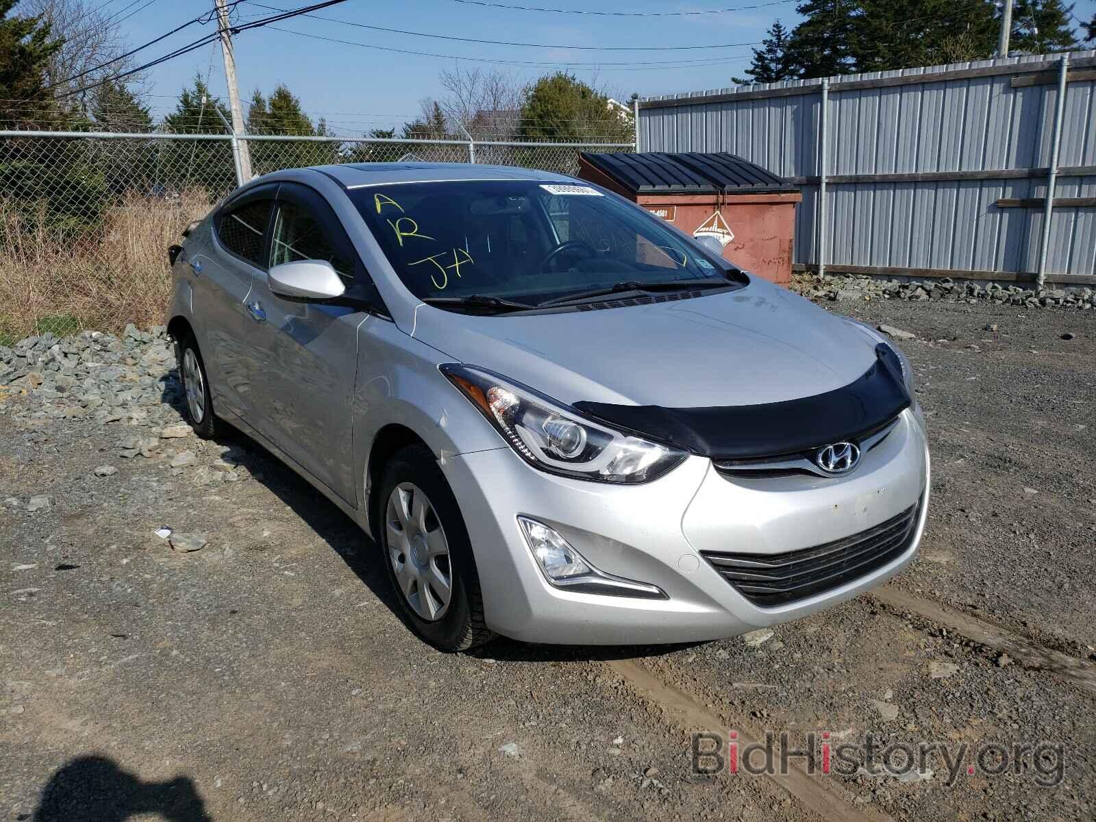 Photo KMHDH4AH5EU149568 - HYUNDAI ELANTRA 2014