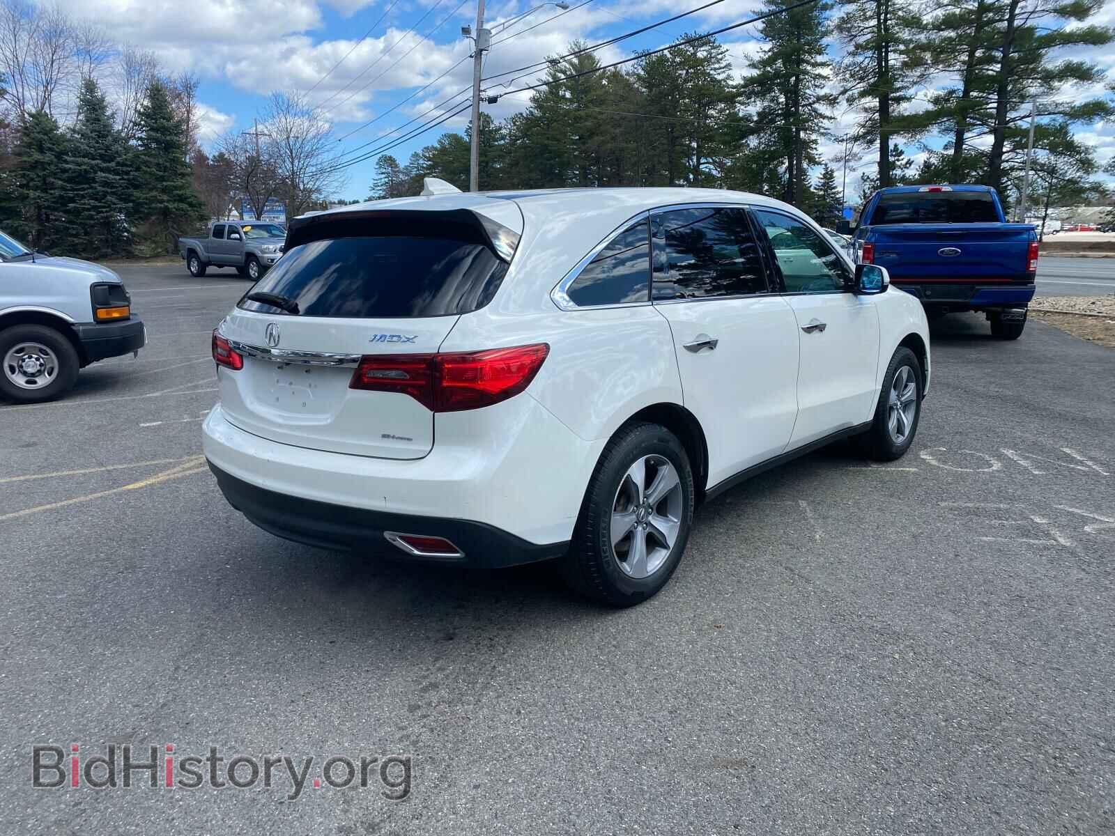 2014 ACURA MDX - VIN: 5FRYD4H2XEB021160 - Фото 3
