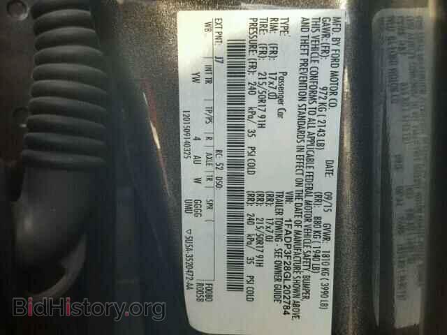 2016 FORD FOCUS - VIN: 1FADP3F28GL202784 - Photo 10