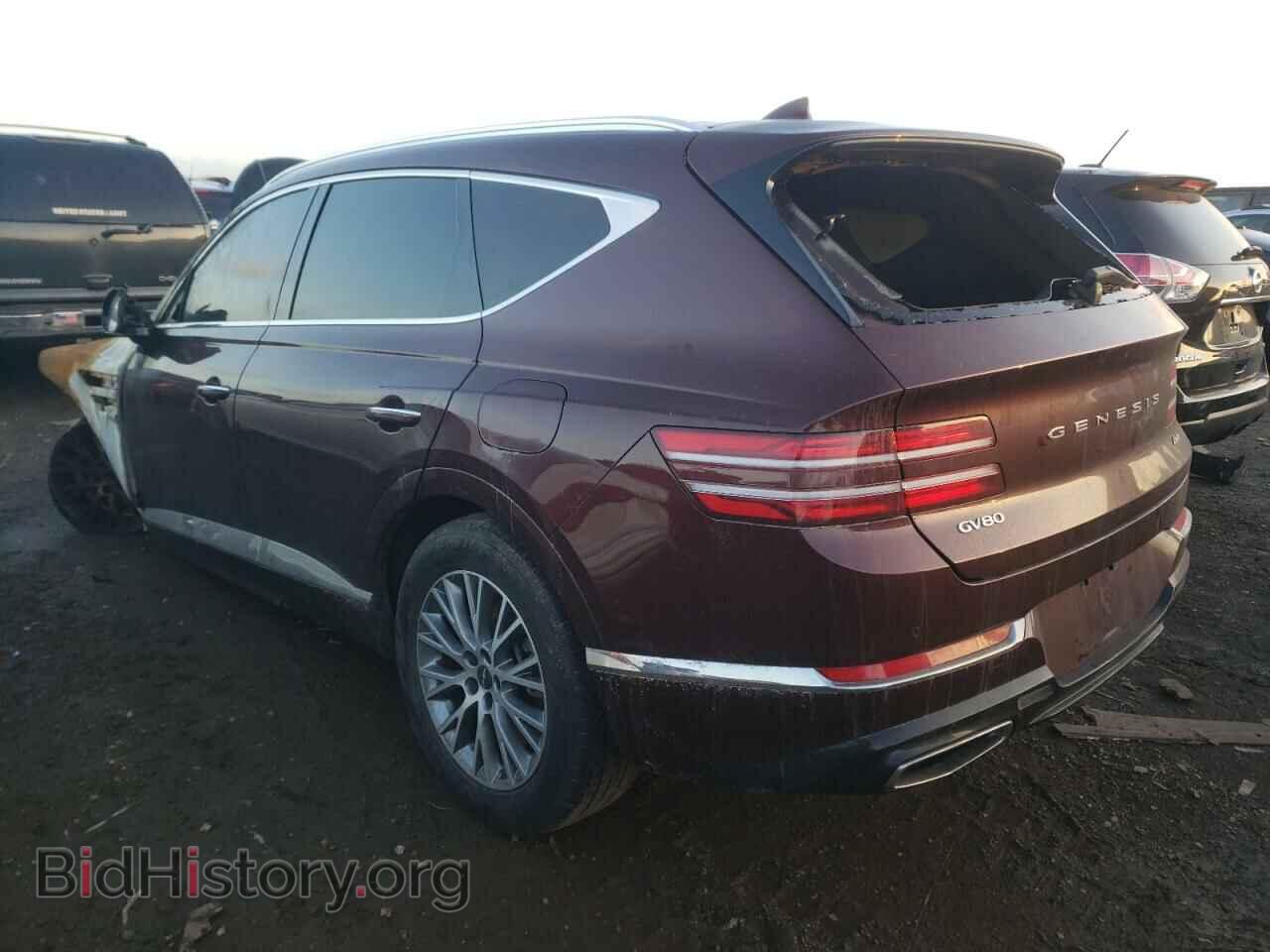 2021 GENESIS GV80 - VIN: KMUHBDSB5MU040766 - Photo 2