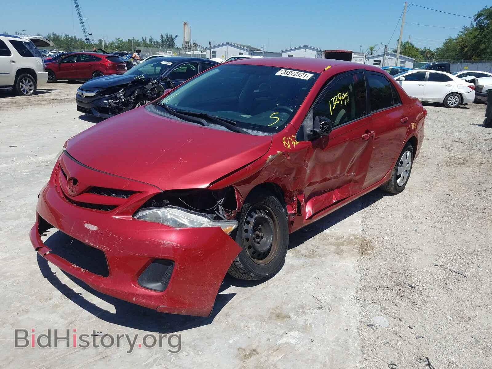 2011 TOYOTA COROLLA - VIN: 2T1BU4EEXBC721217 - Photo 2