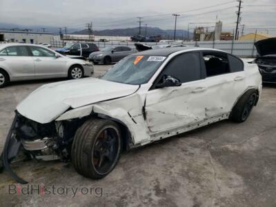 2018 BMW M3, white — VIN WBS8M9C59J5J78277, Copart