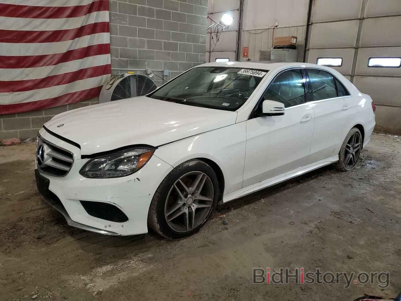 Photo WDDHF8JBXEB071031 - MERCEDES-BENZ E-CLASS 2014