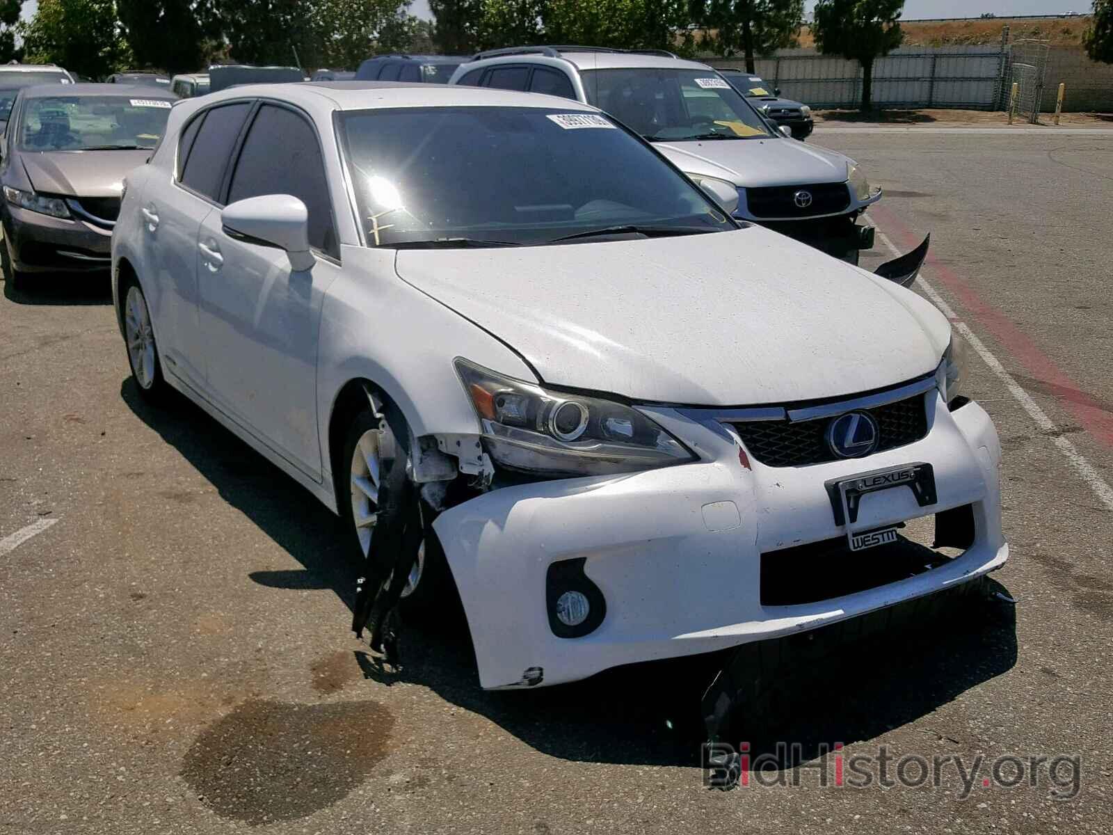 Photo JTHKD5BH8C2099946 - LEXUS CT 200 2012