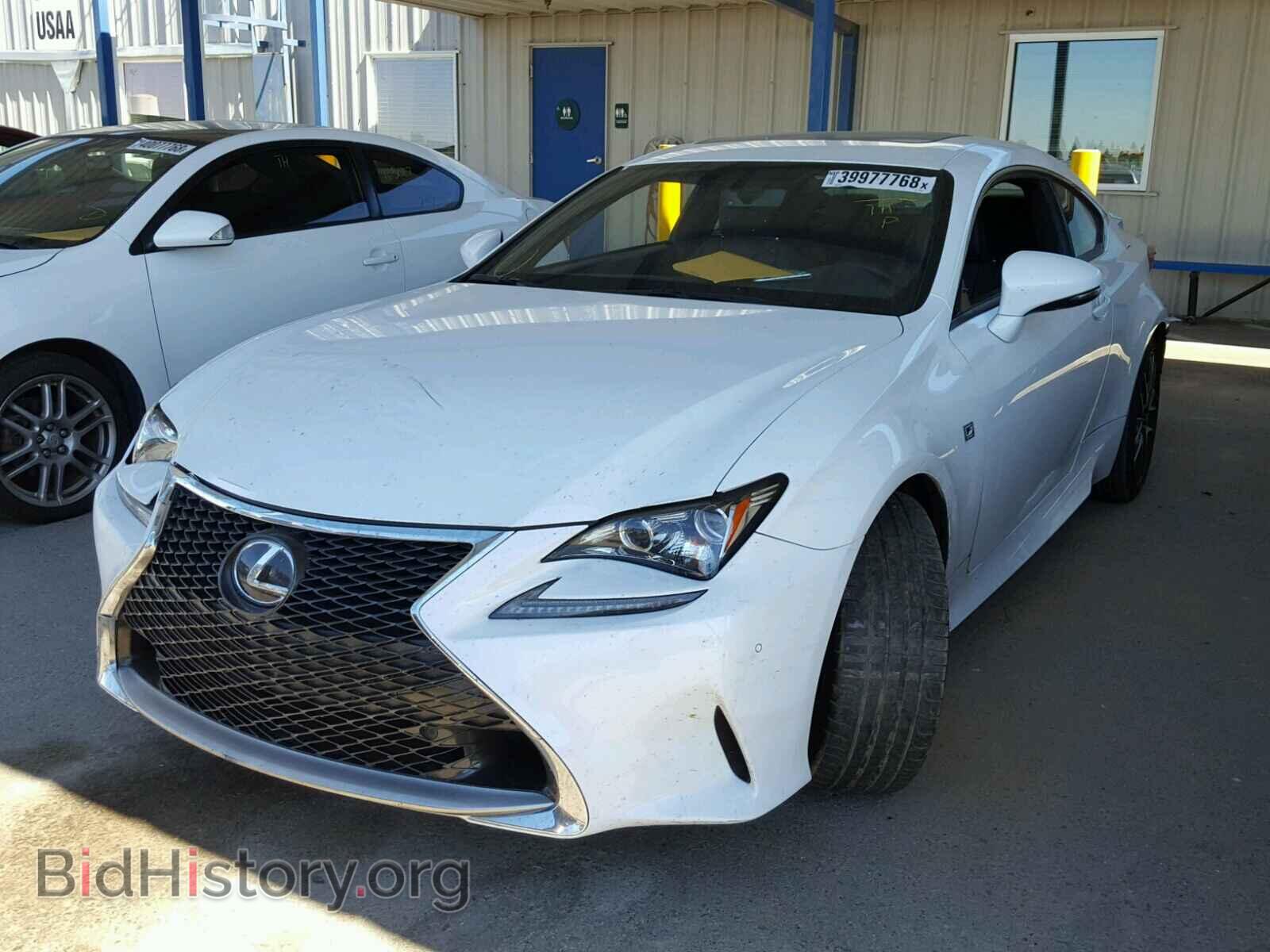 2017 LEXUS RC - VIN: JTHHA5BC5H5005065 - Фото 2