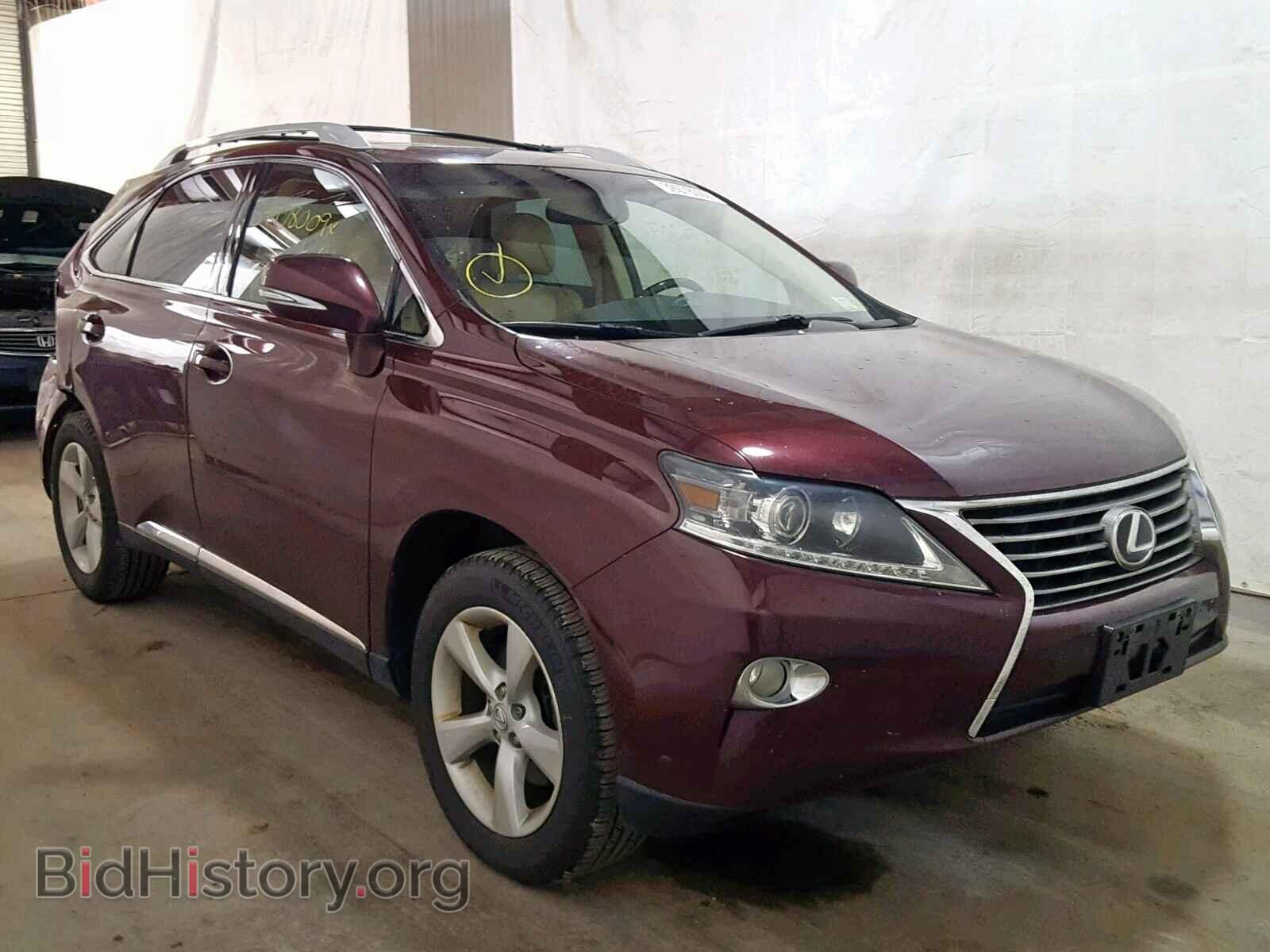 Фотография 2T2BK1BAXDC163213 - LEXUS RX 350 2013