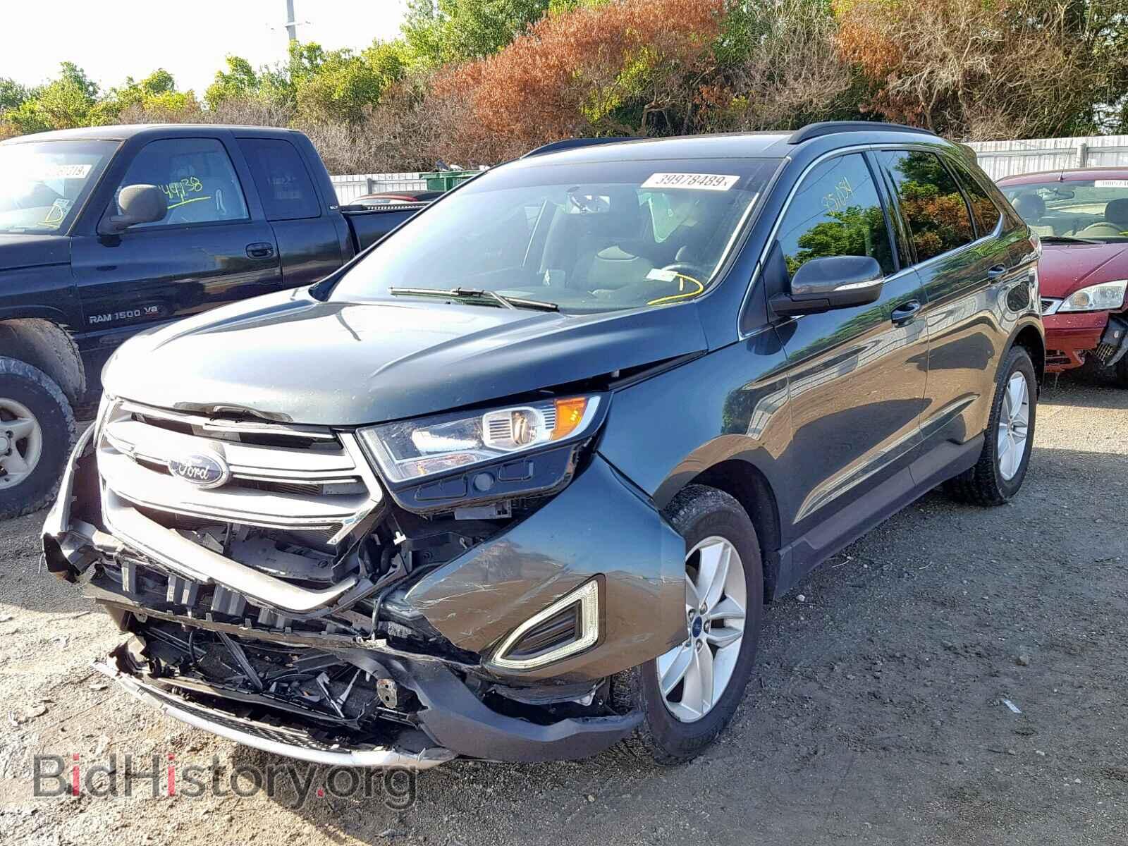 2015 FORD EDGE SEL - VIN: 2FMTK3J86FBB37542 - Фото 2