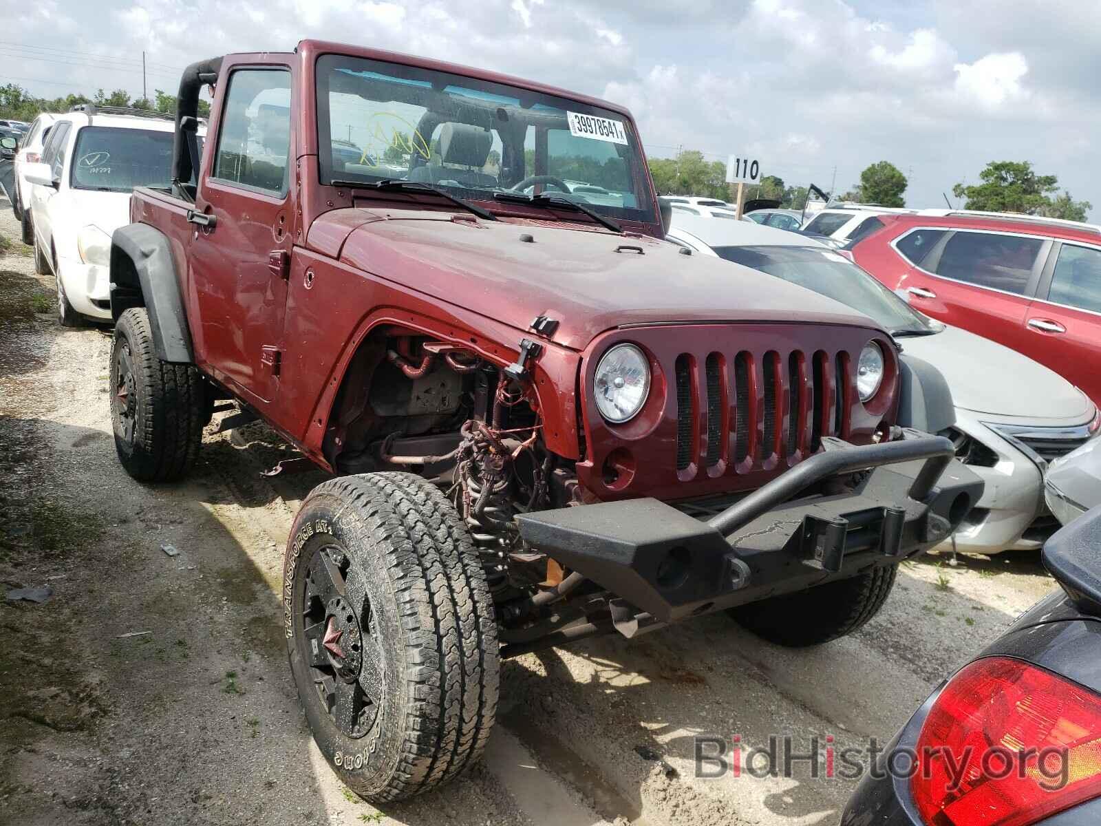 Photo 1J4FA24168L633855 - JEEP WRANGLER 2008