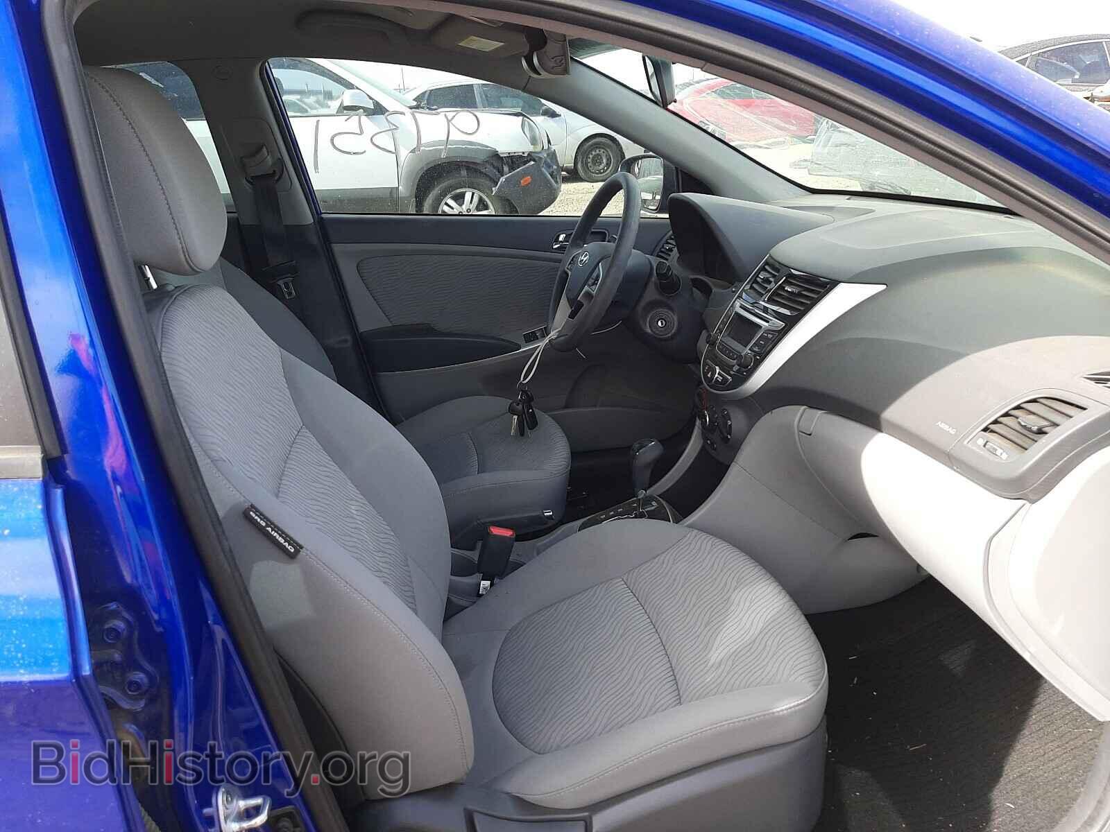 2014 HYUNDAI ACCENT - VIN: KMHCU4AE9EU765514 - Фото 5