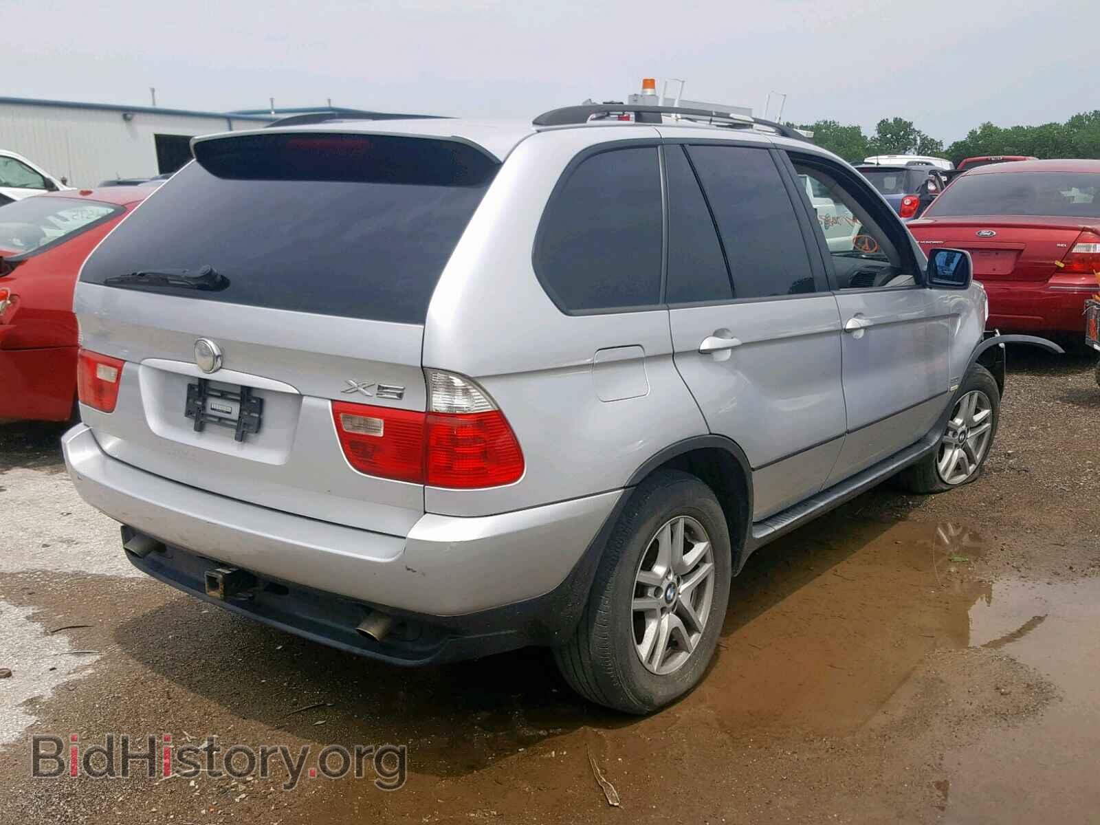 2005 BMW X5 - VIN: 5UXFA13505LY17882 - Фото 4