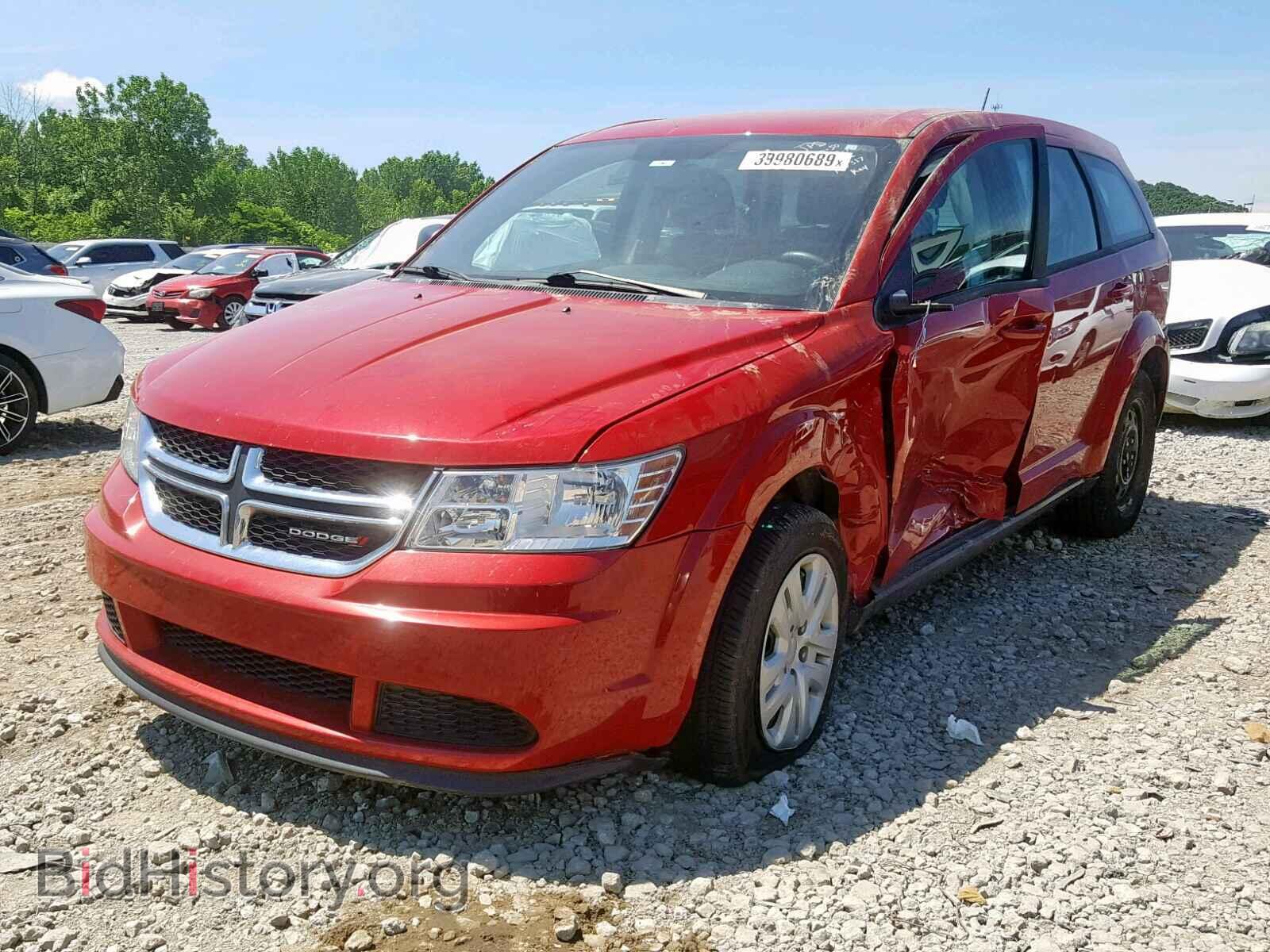 2015 DODGE JOURNEY SE - VIN: 3C4PDCABXFT708899 - Фото 2