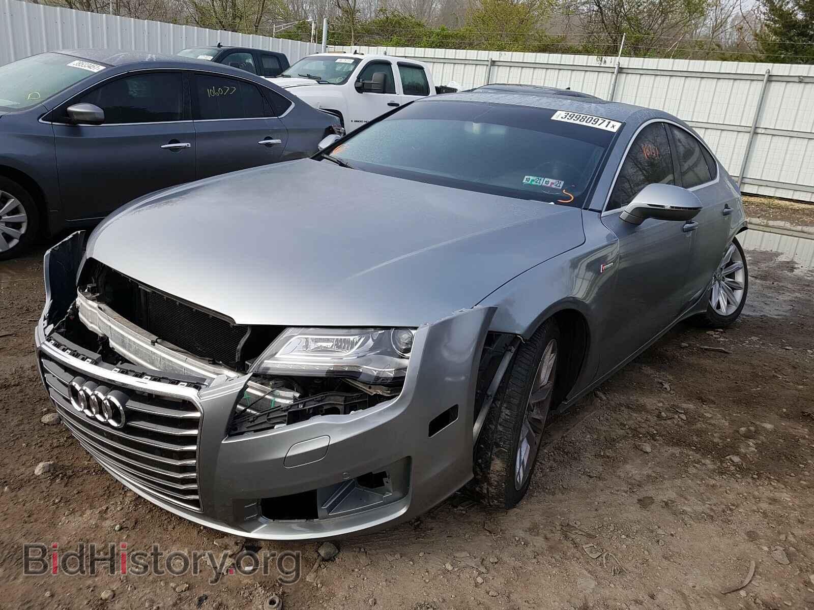 2012 AUDI A7 - VIN: WAUSGAFC2CN006382 - Фото 2