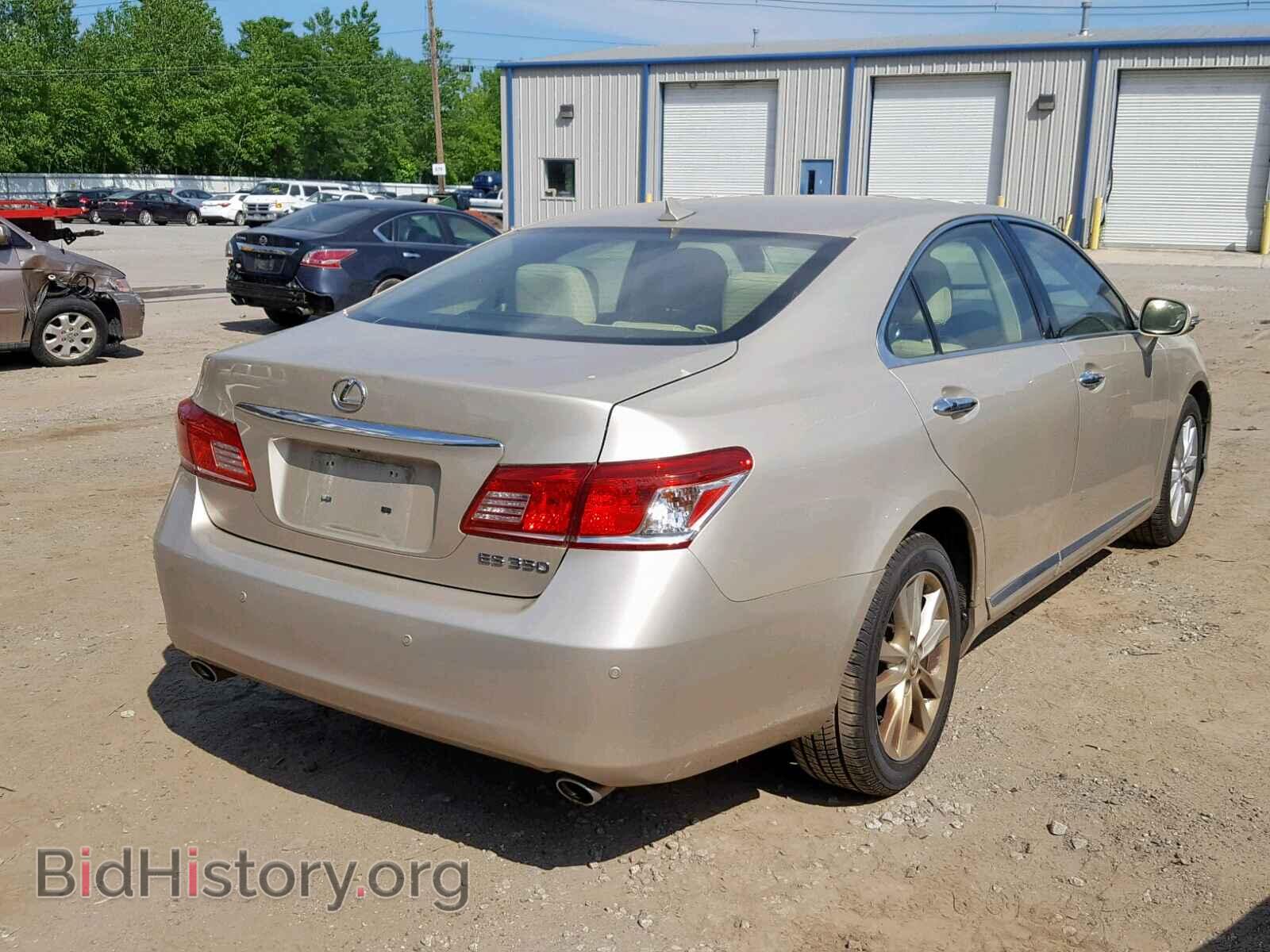 2011 LEXUS ES350 - VIN: JTHBK1EG1B2435176 - Фото 4