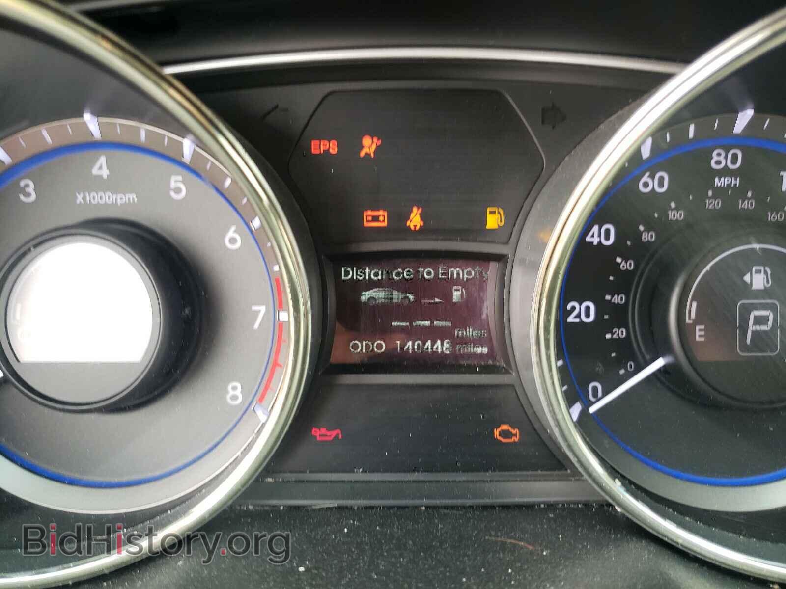 2012 HYUNDAI SONATA - VIN: 5NPEB4AC5CH325993 - Фото 8