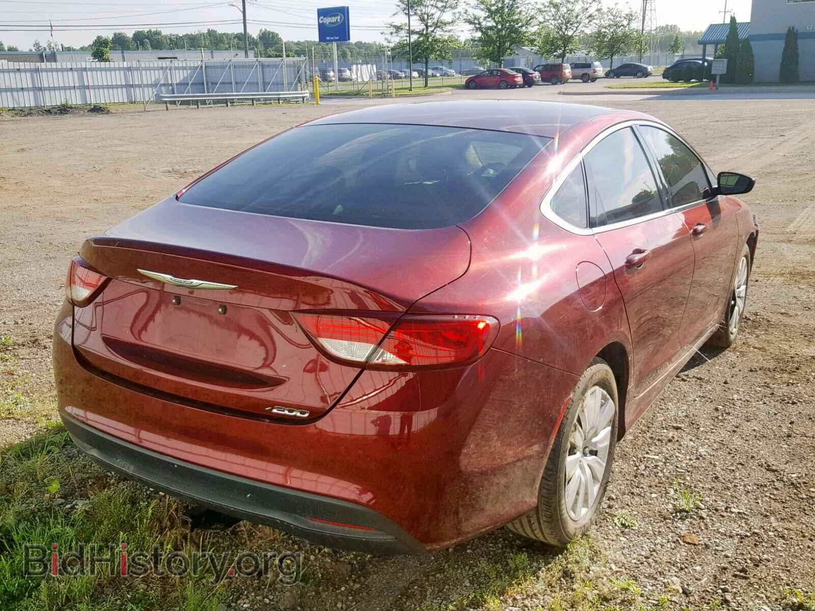 2016 CHRYSLER 200 - VIN: 1C3CCCFB0GN114497 - Фото 4