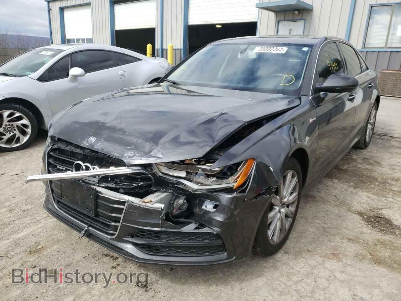 2013 AUDI A6 - VIN: WAUHGAFCXDN126863 - Фото 2