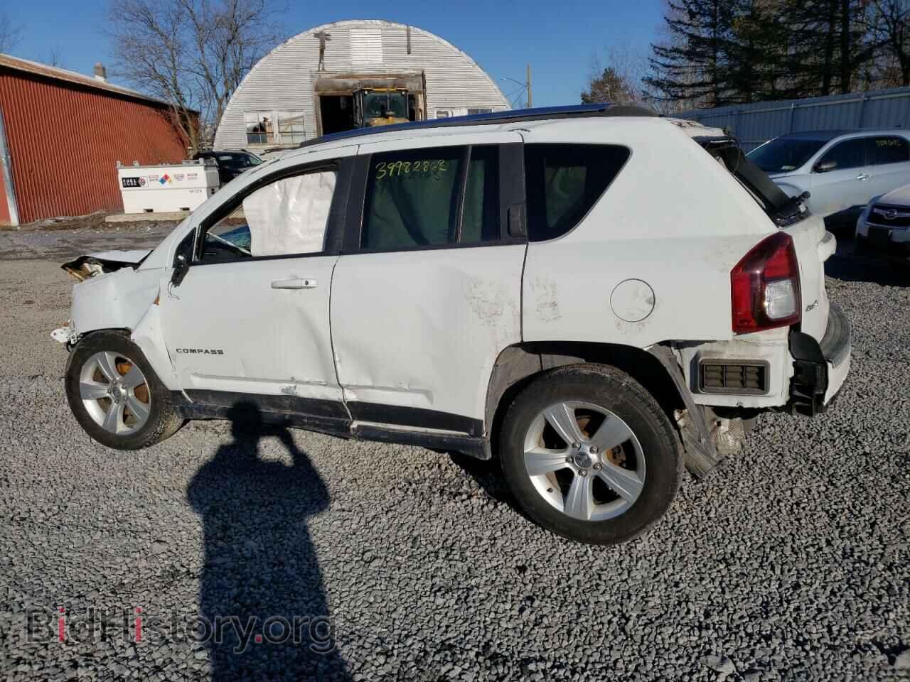 2015 JEEP COMPASS - VIN: 1C4NJDEB0FD396503 - Фото 2