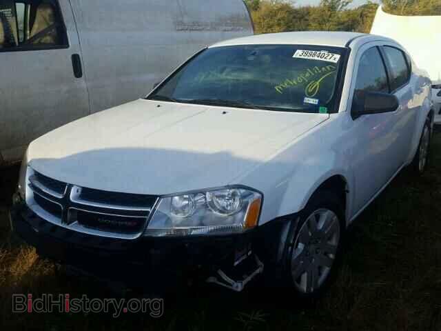 2014 DODGE AVENGER - VIN: 1C3CDZAB2EN148686 - Фото 2