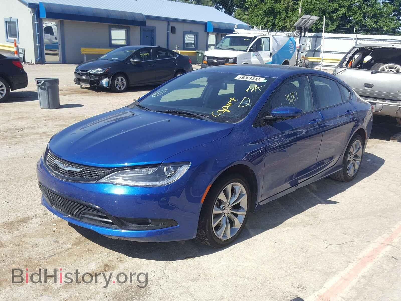 2015 CHRYSLER 200 - VIN: 1C3CCCBB0FN708771 - Фото 2