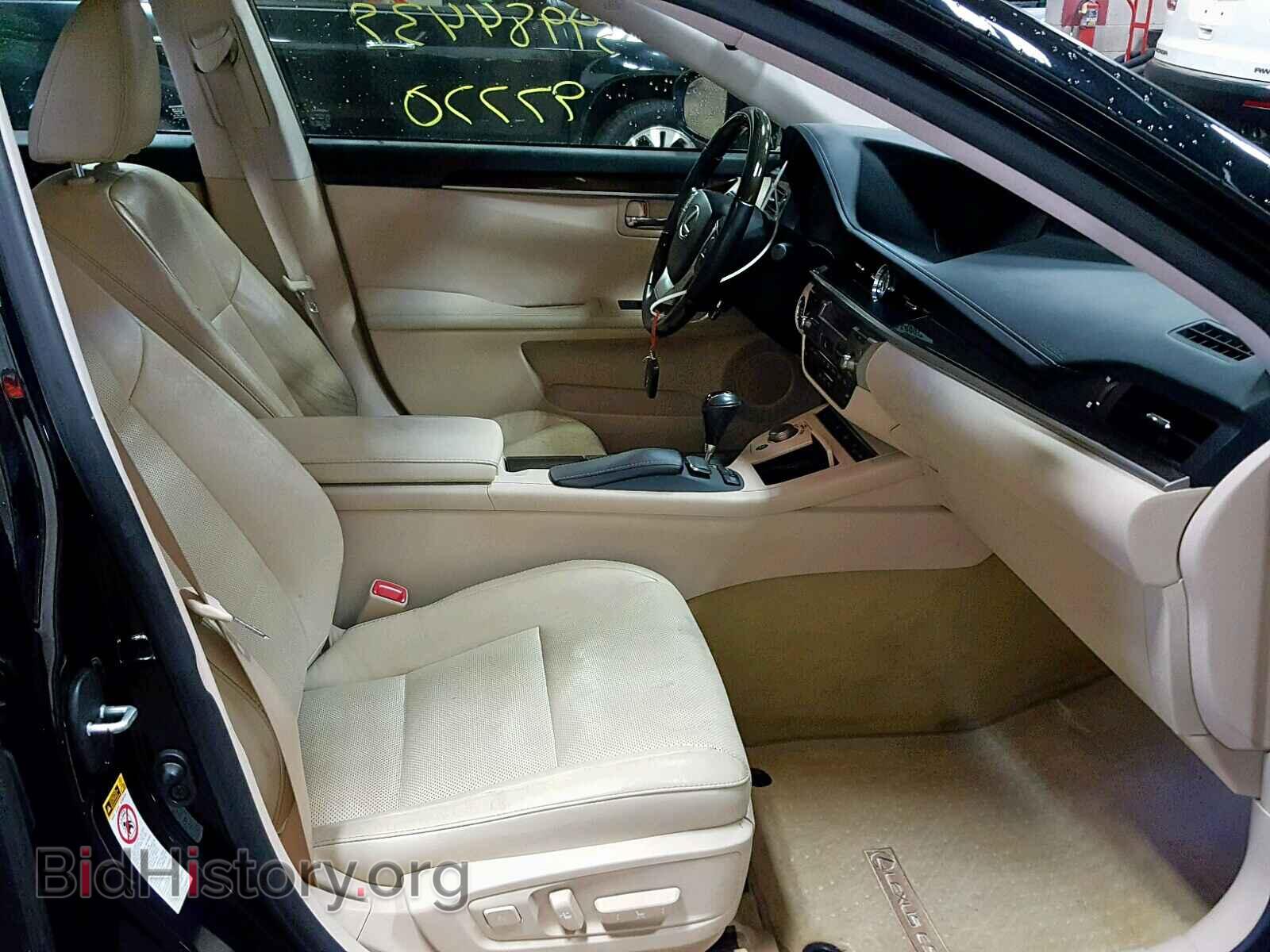 2013 LEXUS ES350 - VIN: JTHBK1GG9D2052974 - Фото 5