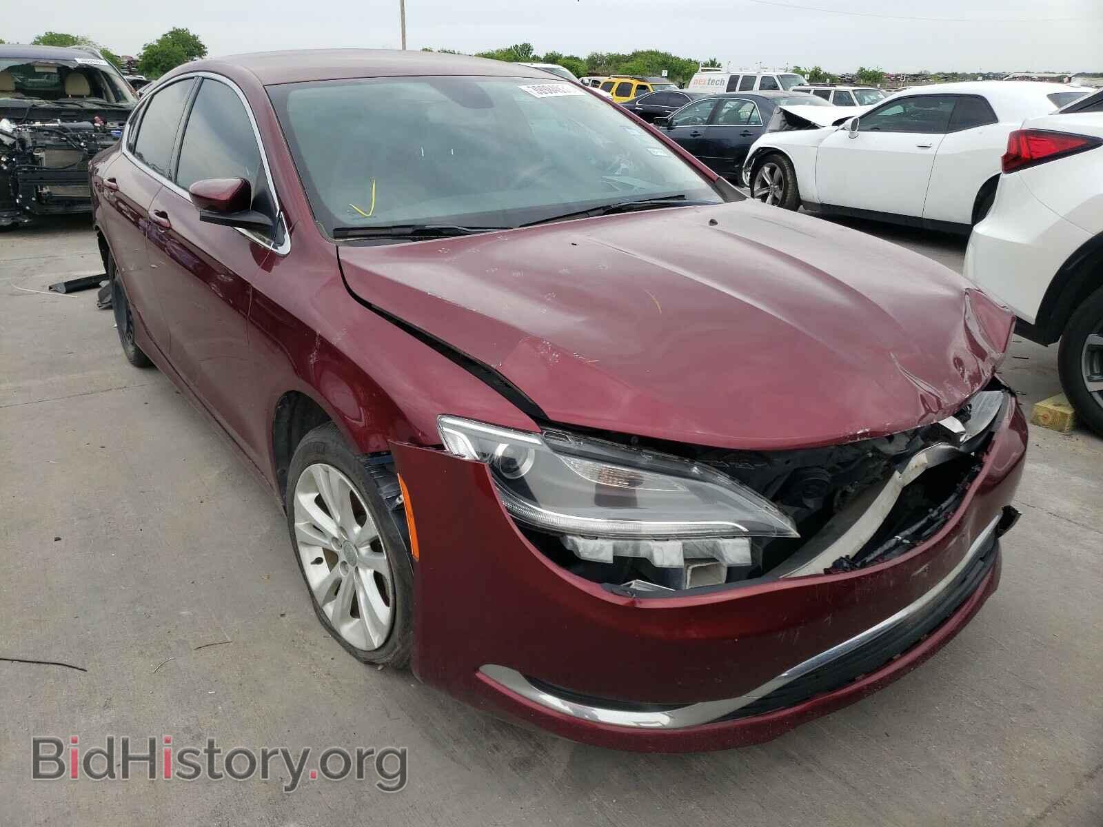 Фотография 1C3CCCAB5FN653574 - CHRYSLER 200 2015