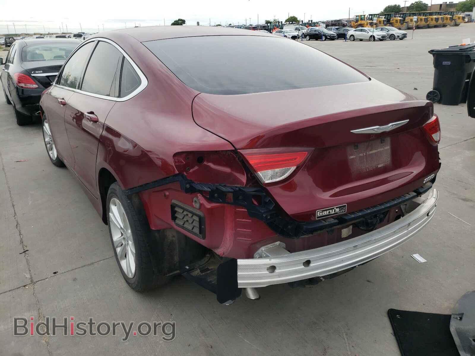 2015 CHRYSLER 200 - VIN: 1C3CCCAB5FN653574 - Фото 3