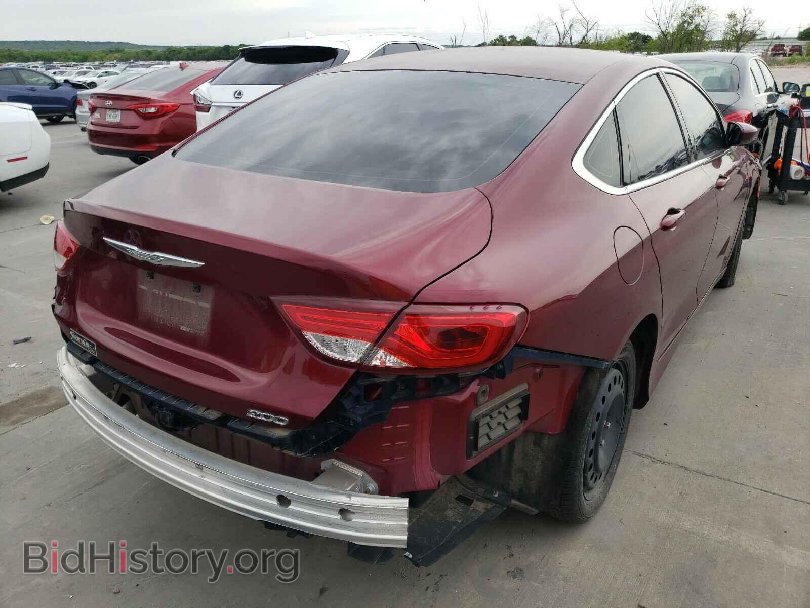2015 CHRYSLER 200 - VIN: 1C3CCCAB5FN653574 - Фото 4