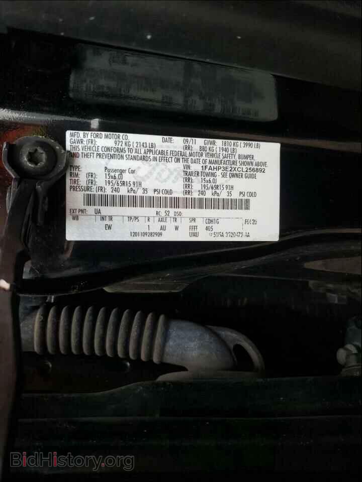 2012 FORD FOCUS - VIN: 1FAHP3E2XCL256892 - Photo 10