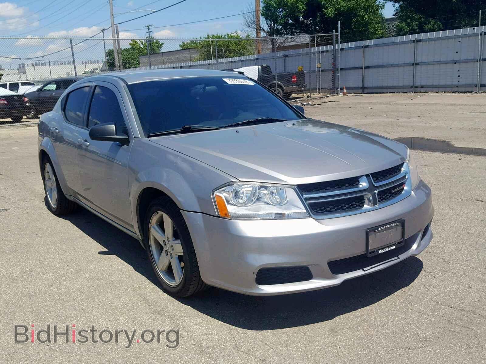 Photo 1C3CDZAB9DN591626 - DODGE AVENGER 2013