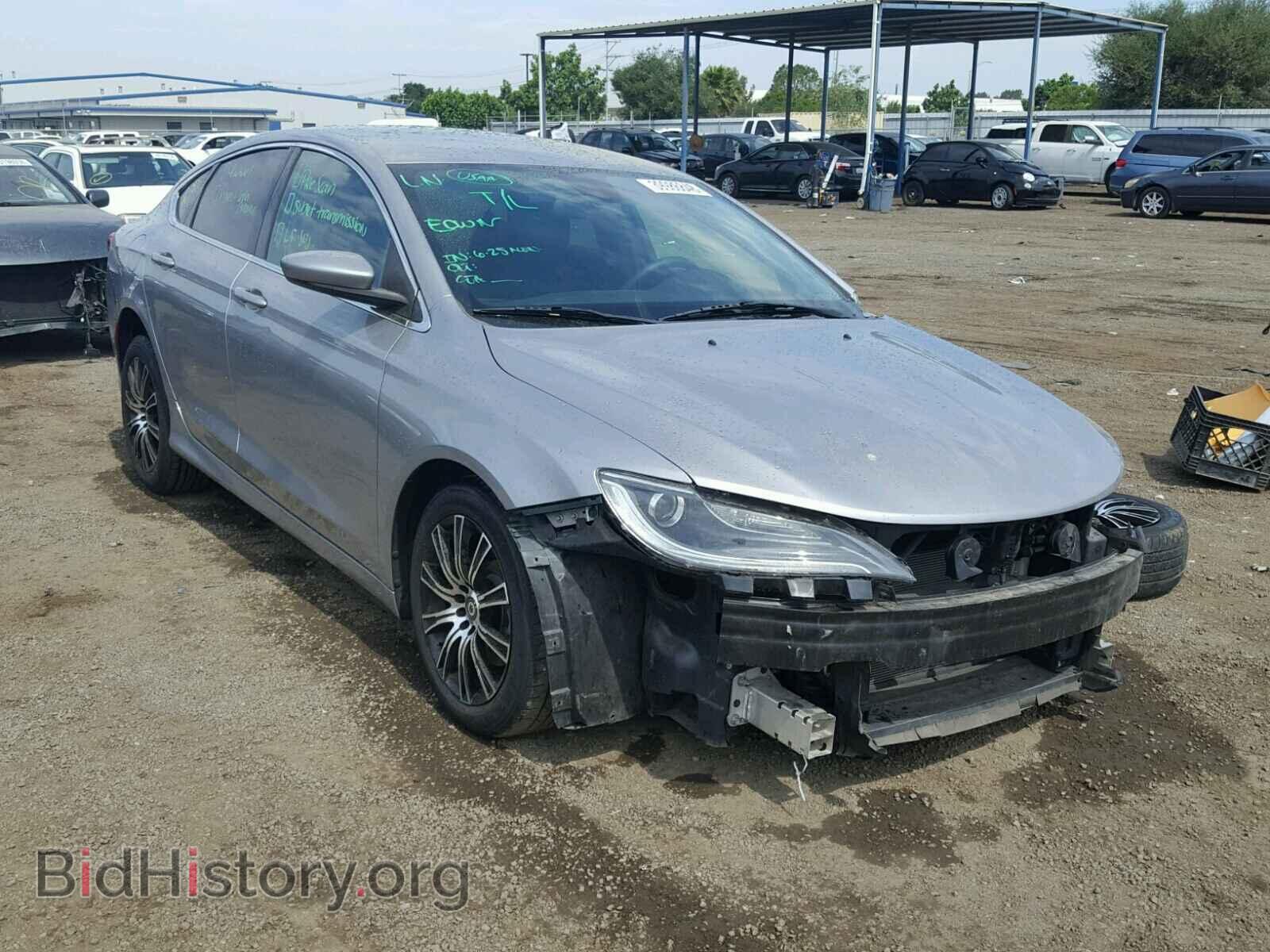 Фотография 1C3CCCFB6FN567778 - CHRYSLER 200 2015