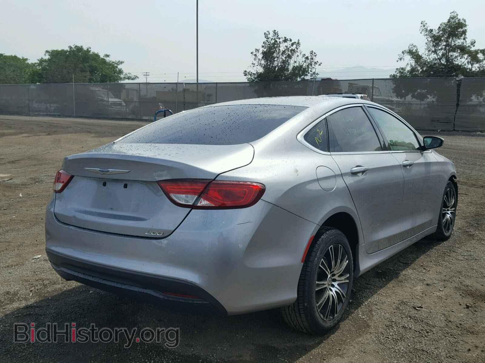 2015 CHRYSLER 200 - VIN: 1C3CCCFB6FN567778 - Фото 4