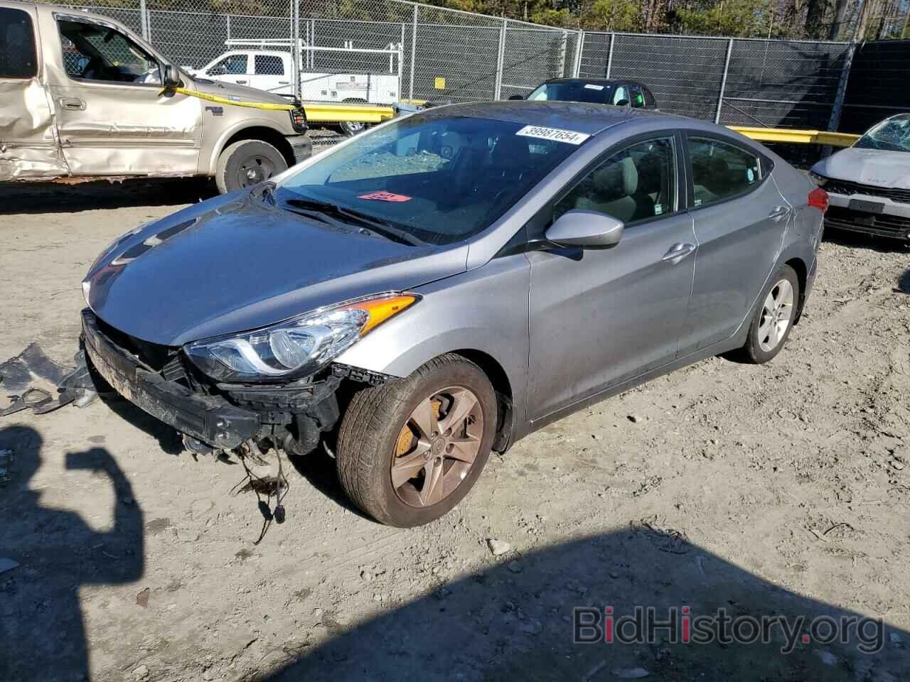 Photo KMHDH4AE7CU425610 - HYUNDAI ELANTRA 2012