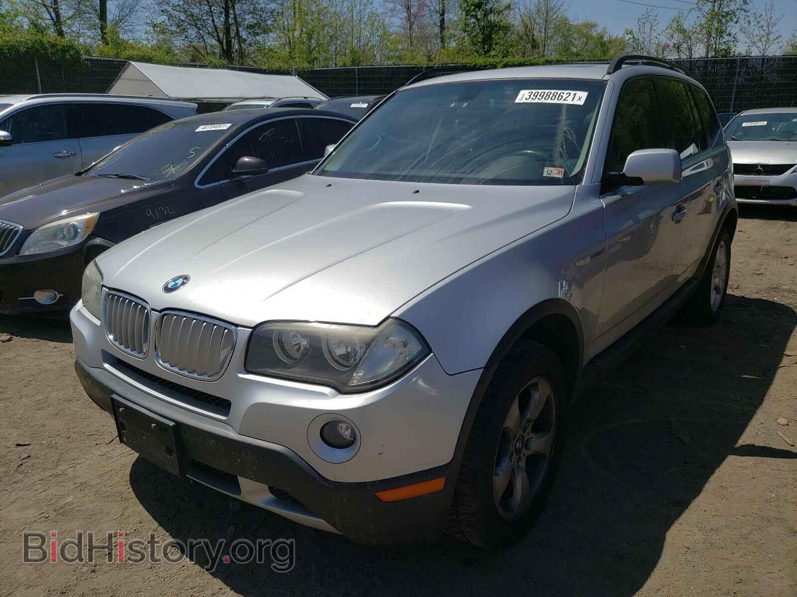 2007 BMW X3 - VIN: WBXPC93427WF03633 - Фото 2