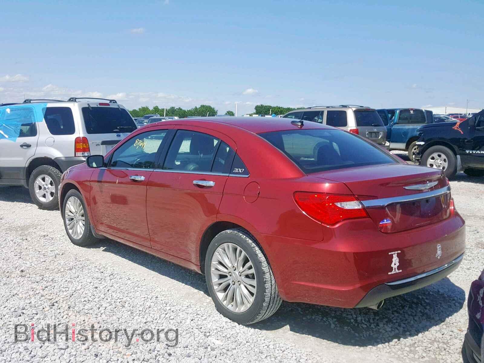 2012 CHRYSLER 200 - VIN: 1C3CCBCG4CN106374 - Фото 3