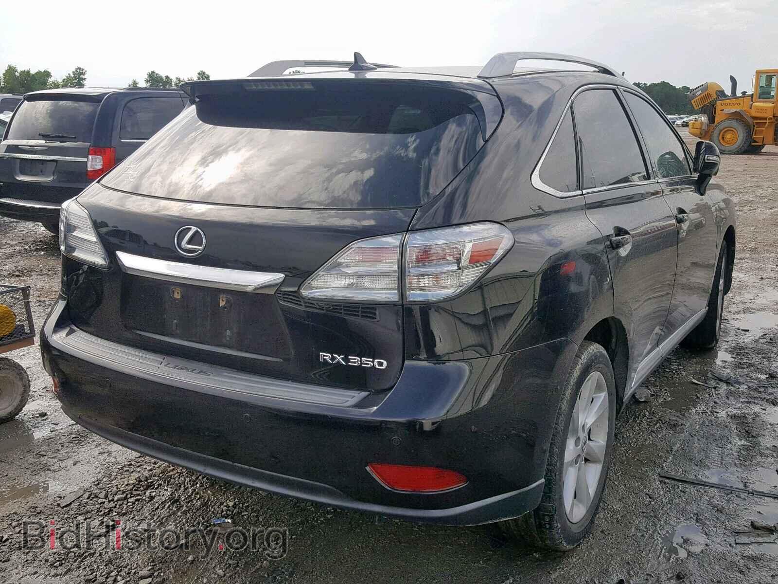 2012 LEXUS RX 350 - VIN: 2T2ZK1BA7CC081209 - Фото 4