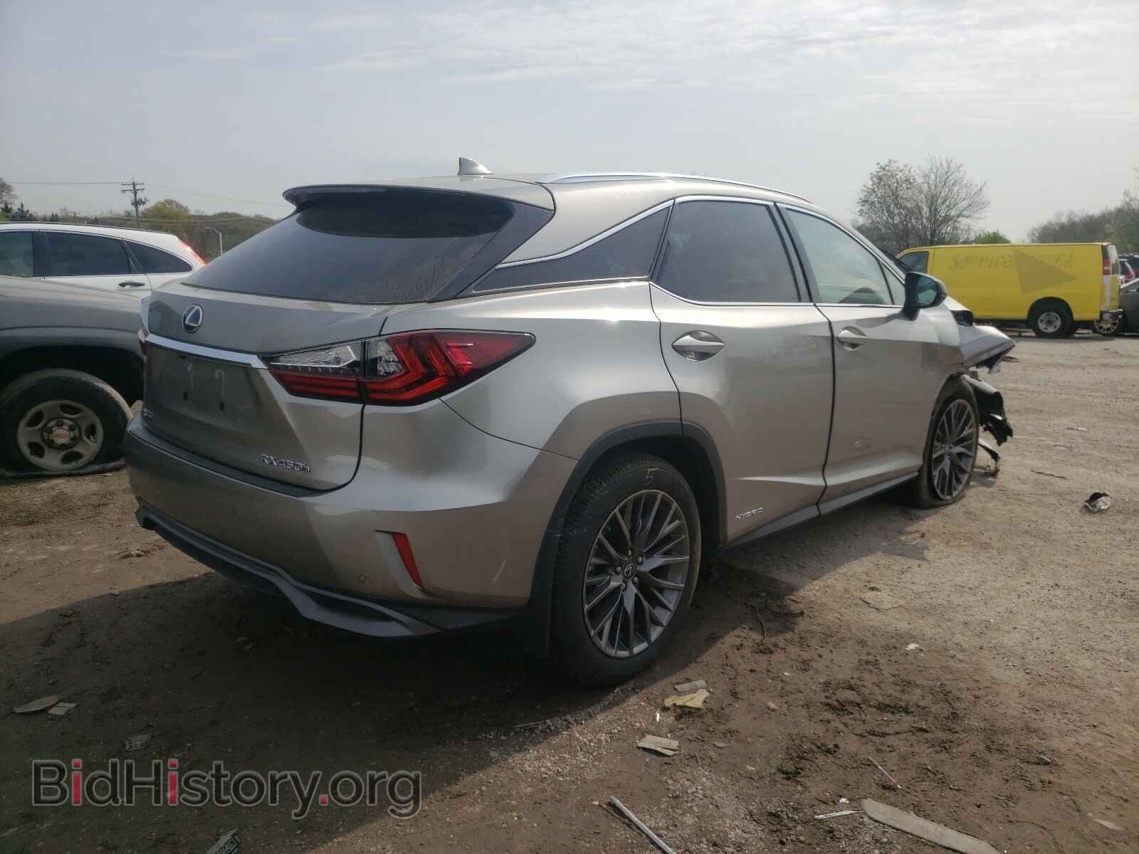 2019 LEXUS RX450 - VIN: 2T2BGMCA3KC041677 - Фото 4