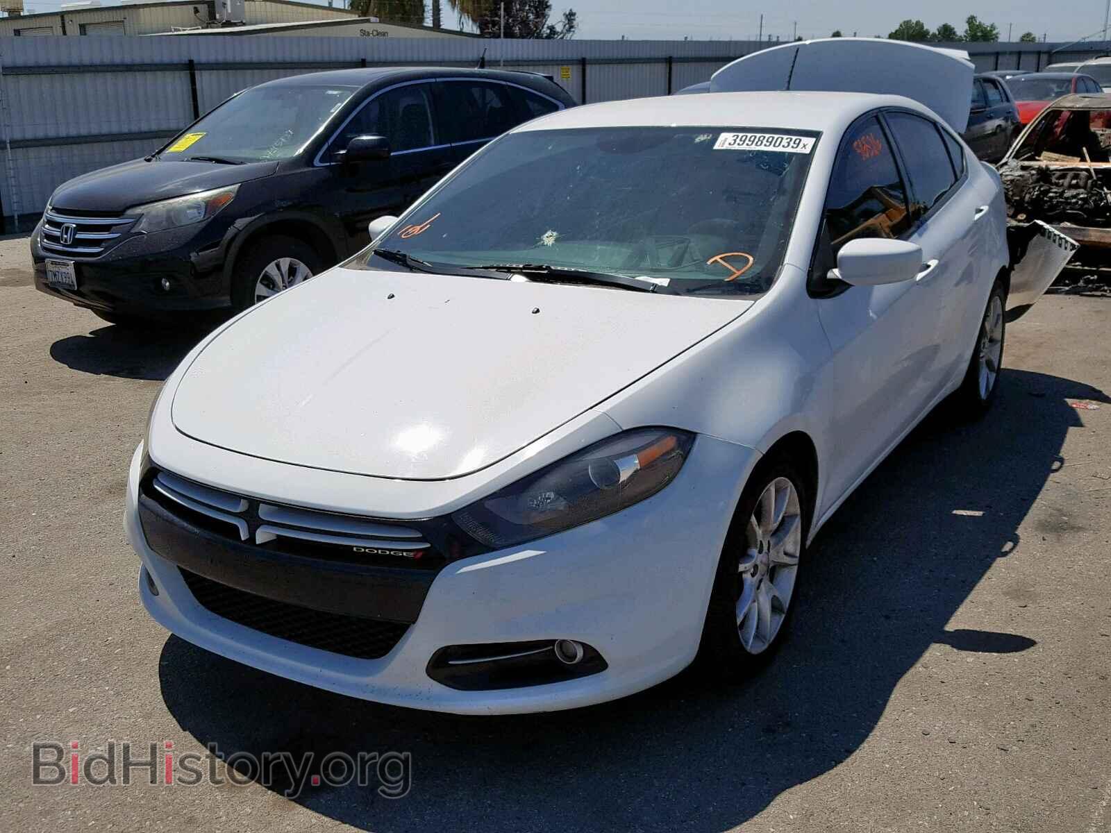 2013 DODGE DART - VIN: 1C3CDFBA1DD107474 - Фото 2