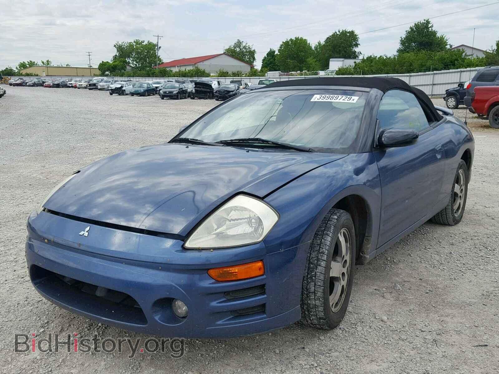 2003 MITSUBISHI ECLIPSE - VIN: 4A3AE45GX3E075361 - Фото 2
