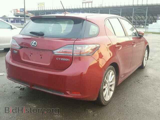 2012 LEXUS CT 200 - VIN: JTHKD5BH9C2095713 - Фото 4