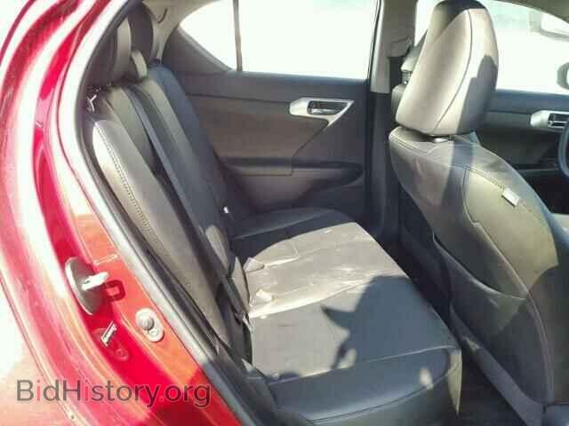 2012 LEXUS CT 200 - VIN: JTHKD5BH9C2095713 - Фото 6
