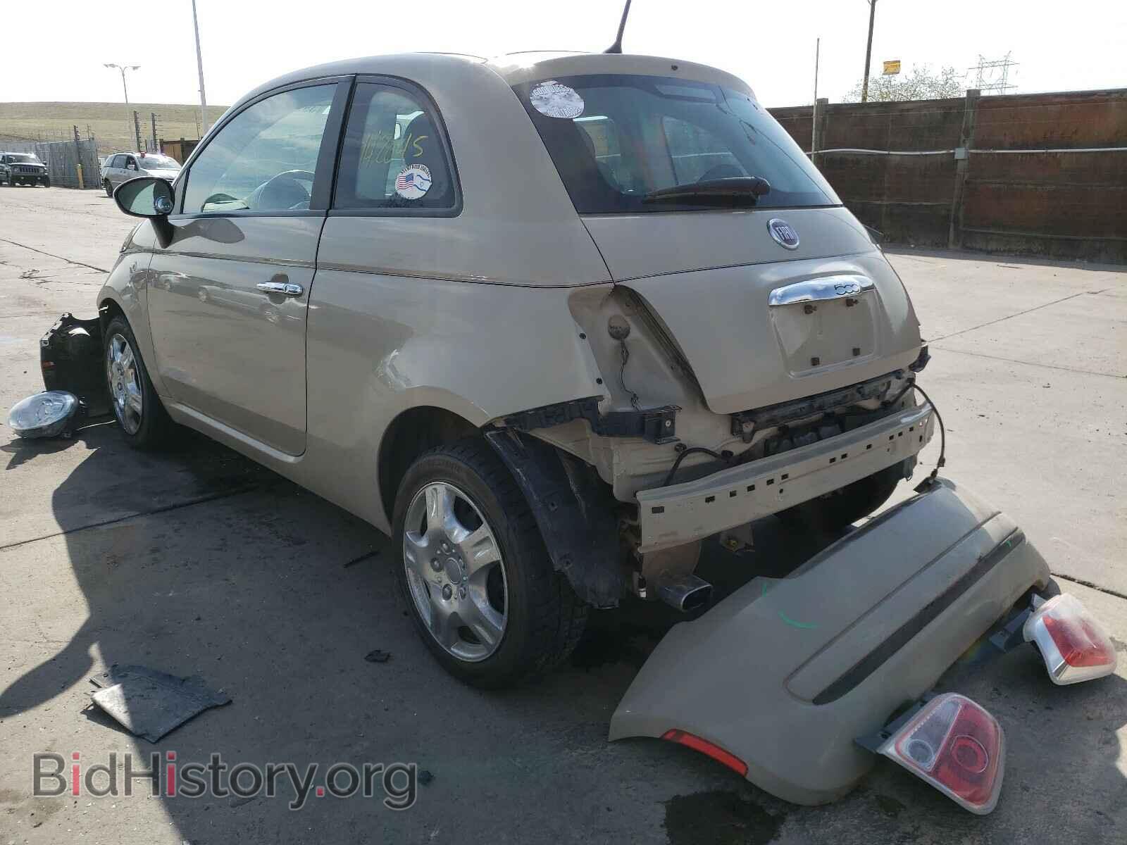 2012 FIAT 500 - VIN: 3C3CFFAR7CT370160 - Фото 3