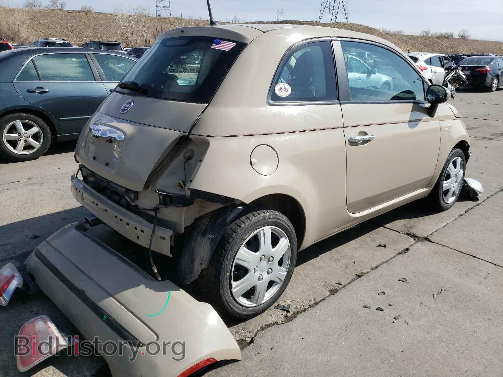 2012 FIAT 500 - VIN: 3C3CFFAR7CT370160 - Фото 4