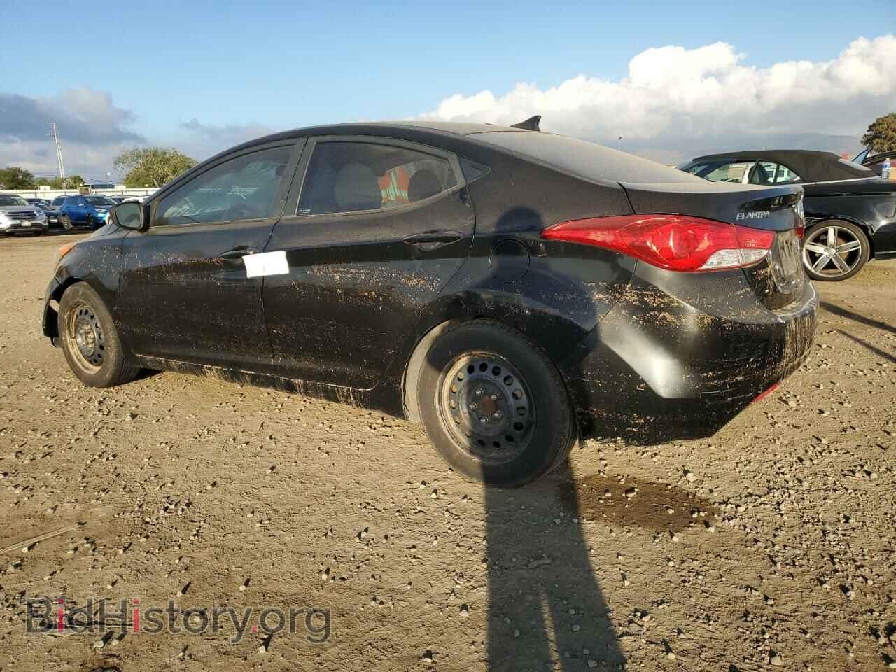 2012 HYUNDAI ELANTRA - VIN: 5NPDH4AE7CH134068 - Фото 2